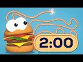 Countdown 2 Minute Burger Bomb Timer 2024
