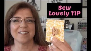 HOW TO Master the Buttonhole - Sew Lovely TIP