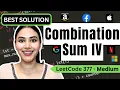 Combination Sum IV - LeetCode 377