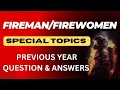 Download Lagu Fireman / Firewomen Special Topics Previous Year Questions ഇത്രേം എളുപ്പമായിരുന്നോ? Fire \u0026 First Aid