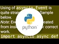 Python Asyncio - Pythonic way of waiting until condition satisfied