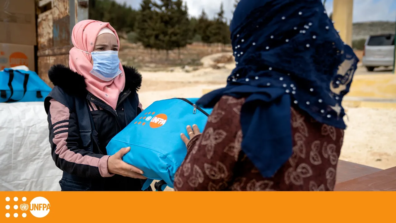 Supporting women and girls affected by the earthquakes in Syria