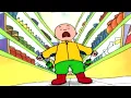 Caillou Gets Lost in the Supermarket Caillou Cartoon