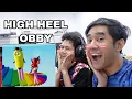 Lagu PAKAI KASUT TUMIT TINGGI WOI 😂 HIGH HEEL OBBY ROBLOX 😘