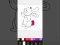 HOW TO COLORING AN EVOLVED RABBIT POKEMON Coloring Pages for Kids