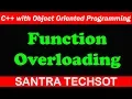 Function Overloading in Object Oriented Programming with C in Tamil