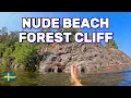 NUDE Beach Forest Cliff