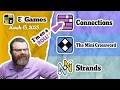 NYT Connections Mini Crossword and Strands March 13 2025
