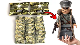LEGO Military 2WW Guns & Equipment Minifigures - 30 Pack | Custom Army