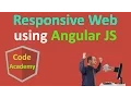 Responsive Web Design using AngularJS