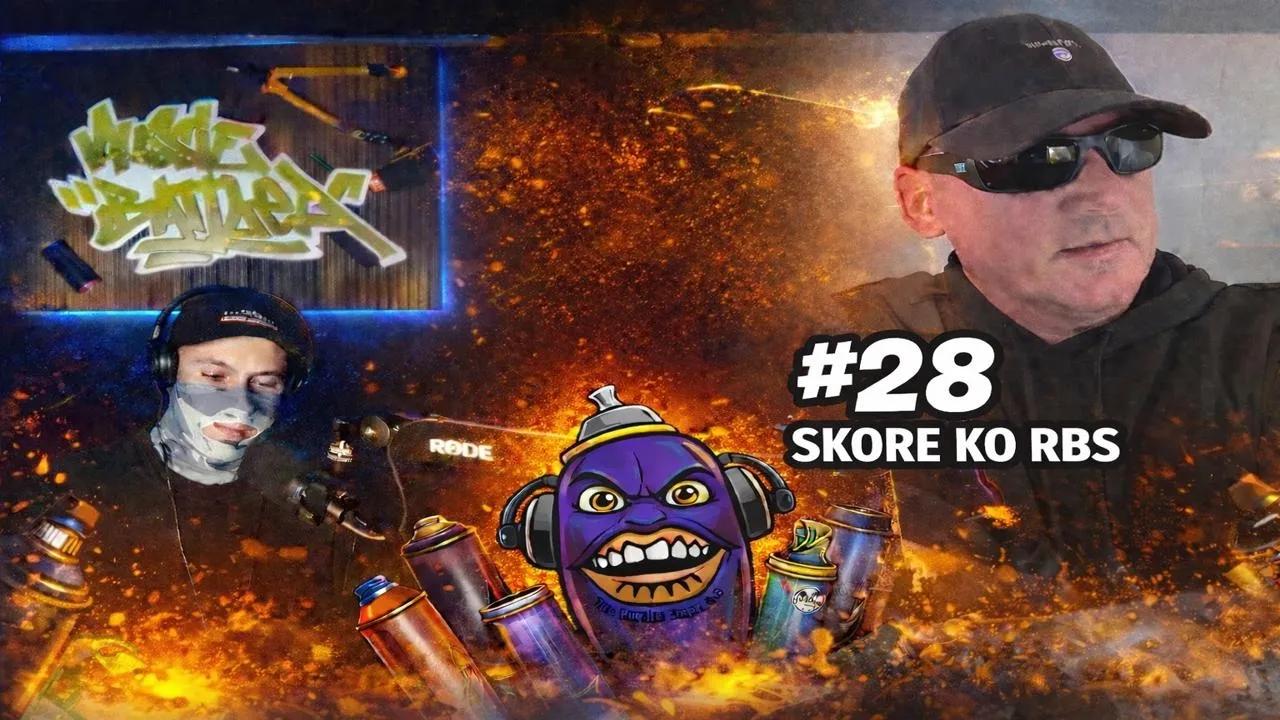 #28 SKORE KO.RBS. Painting trains and rising up from the dark side of graffiti