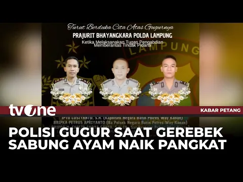 Tiga Polisi yang Ditembak Oknum TNI Mendapat Kenaikan Pangkat