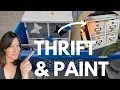 Thrift it Paint it Create a apothecary box out of particle board with PAINT