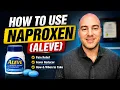 NAPROXEN Aleve Explained Simply