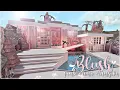 BLOXBURG Blush Pink Mini Mansion speedbuild