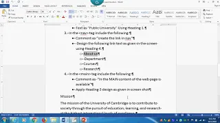 Web Design using HTML - Class 3 semantic elements