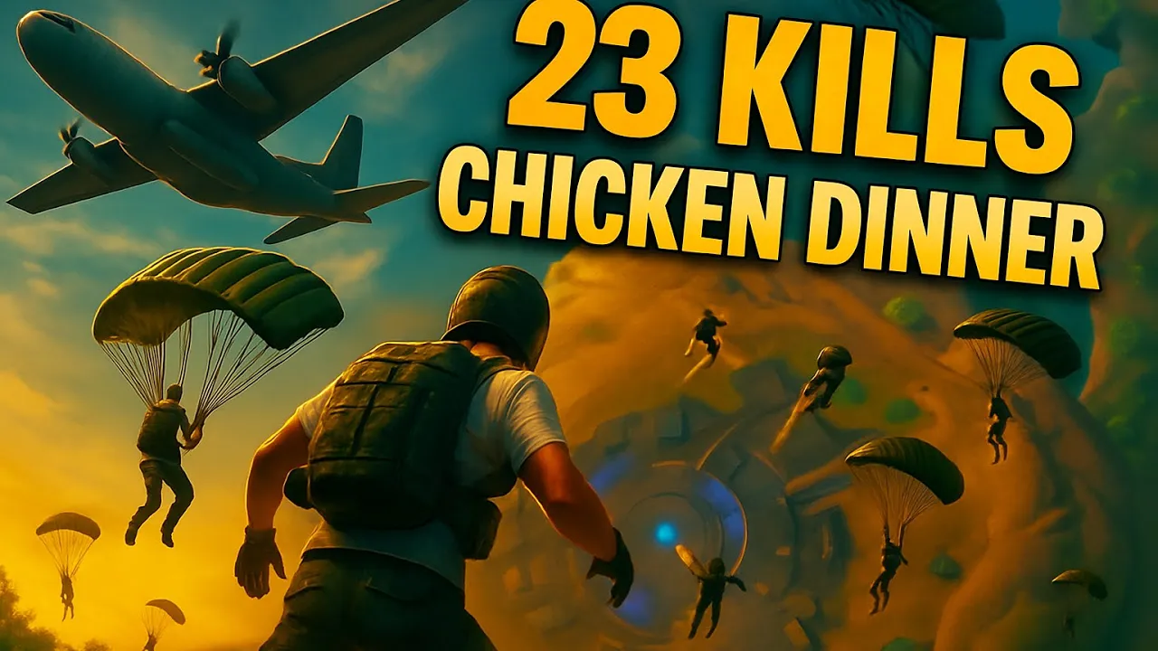Conqueror loby rush gameplay 23 kills 😈 with chicken dinner 😈