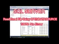 How to Sql Server Read Excel File Using OPENDATASOURCE 100 No Error