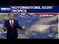 No formations silent tropics