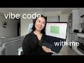 try vibe coding with me building a web game with no coding experience vlog