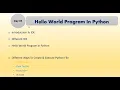2023-99 Days Complete Python Programming Course Day