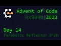 Day 14 Parabolic Reflector Dish Advent of Code 2023