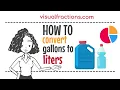 Converting Gallons gal to Liters L A Step-by-Step Tutorial
