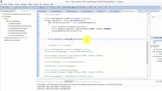 Step by Step Selenium Tutorial with JAVA - SwitchTo browser with FOR Loop and IF Statement