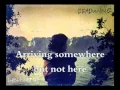 Download Lagu Porcupine Tree - Arriving Somewhere But Not Here (lyrics on screen)