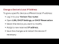 How to Change IP Address on Verizon Fios - Reboot MAC Clone Tricks