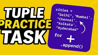 Python Tuple Practice Task for Beginners Learn with Real Examples Day 27