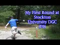 My First Round at Stockton University DGC F9