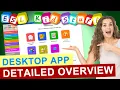Desktop app for ESL KidStuff - detailed overview