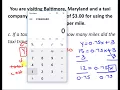 Slope Intercept Word Problems