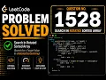 LeetCode 1528 Shuffle String Index Mapping Explained C
