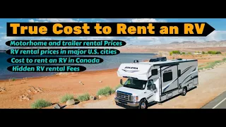 How Much Does It REALLY Cost to Rent an RV Full Price Breakdown