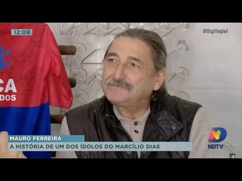 Itajaí 162 Anos: A história de Mauro Ferreira um dos ídolos do Marcílio Dias