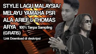 Download STYLE LAGU MELAYU/MALAYSIA UNTUK KEYBOARD YAMAHA PSR TANPA SAMPLING GRATIS MP3