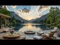 Lagu Relaxing Piano Music for Studying 🌿 Summer Morning at a Lakeside Porch
