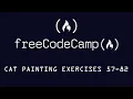 Free Code Camp Learn Intermediate CSS Building A Cat Painting Exercise 57-82