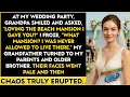 Download Lagu At My Wedding Party, Grandpa Smiled And Asked, ‘Loving The Beach Mansion I Gave You?’ I Froze...
