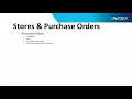 AMS Stores Purchase Orders - Concepts Orders