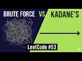 Maximum Subarray Kadane s Algorithm with Example LeetCode 53 Daily DSA - Day 04