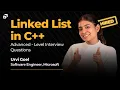 Advanced Coding Problems Linked List in C - Module 3 Data Structures Tutorial DSA SCALER