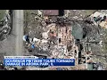 Pritzker visits Kankakee County as community cleans up tornado damage with high winds expected