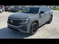 2025 Volkswagen Atlas CS SEL R-line 4Motion - Pure Gray w Titan Black Leather