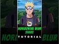 Horizontal Blur Shake Tutorial Capcut Tutorial