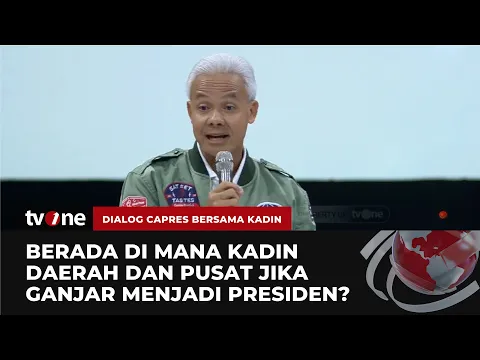 Jawaban Santai Ganjar Ditanya Posisi Kadin Daerah & Pusat Ketika Jadi Presiden