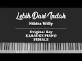 Download Lagu Lebih Dari Indah (FEMALE KARAOKE PIANO COVER) Nikita Willy