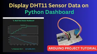 Display DHT11 Sensor Data on Python Dashboard
